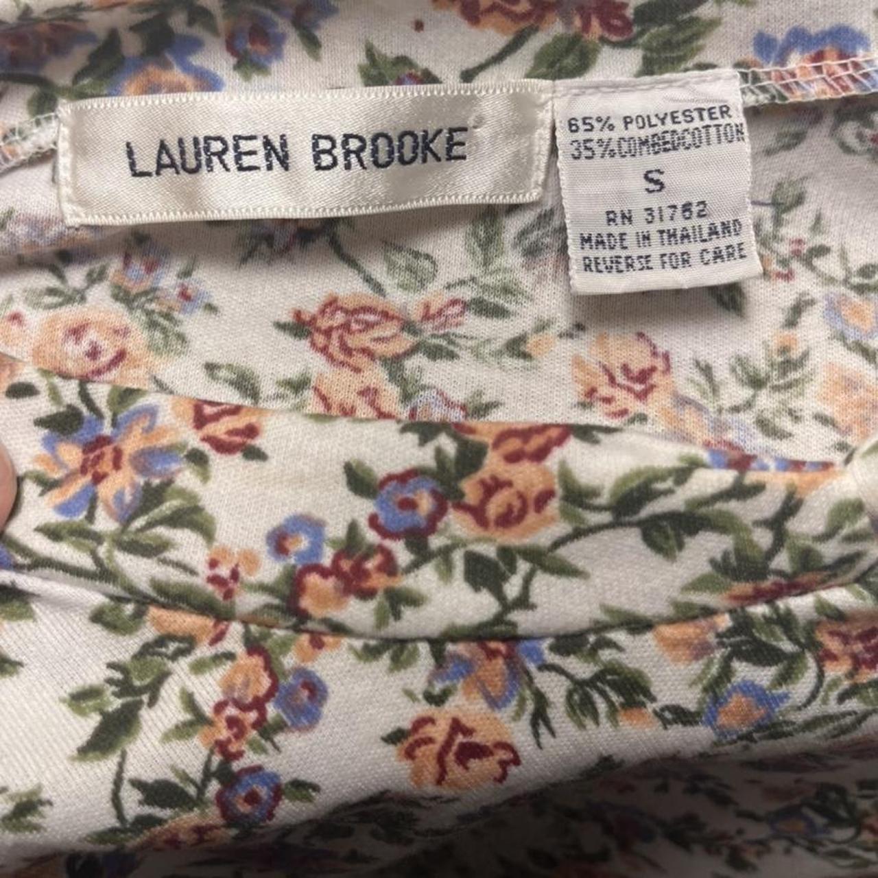 Product Image 4 - 80s floral drop-waist dress

vintage Lauren