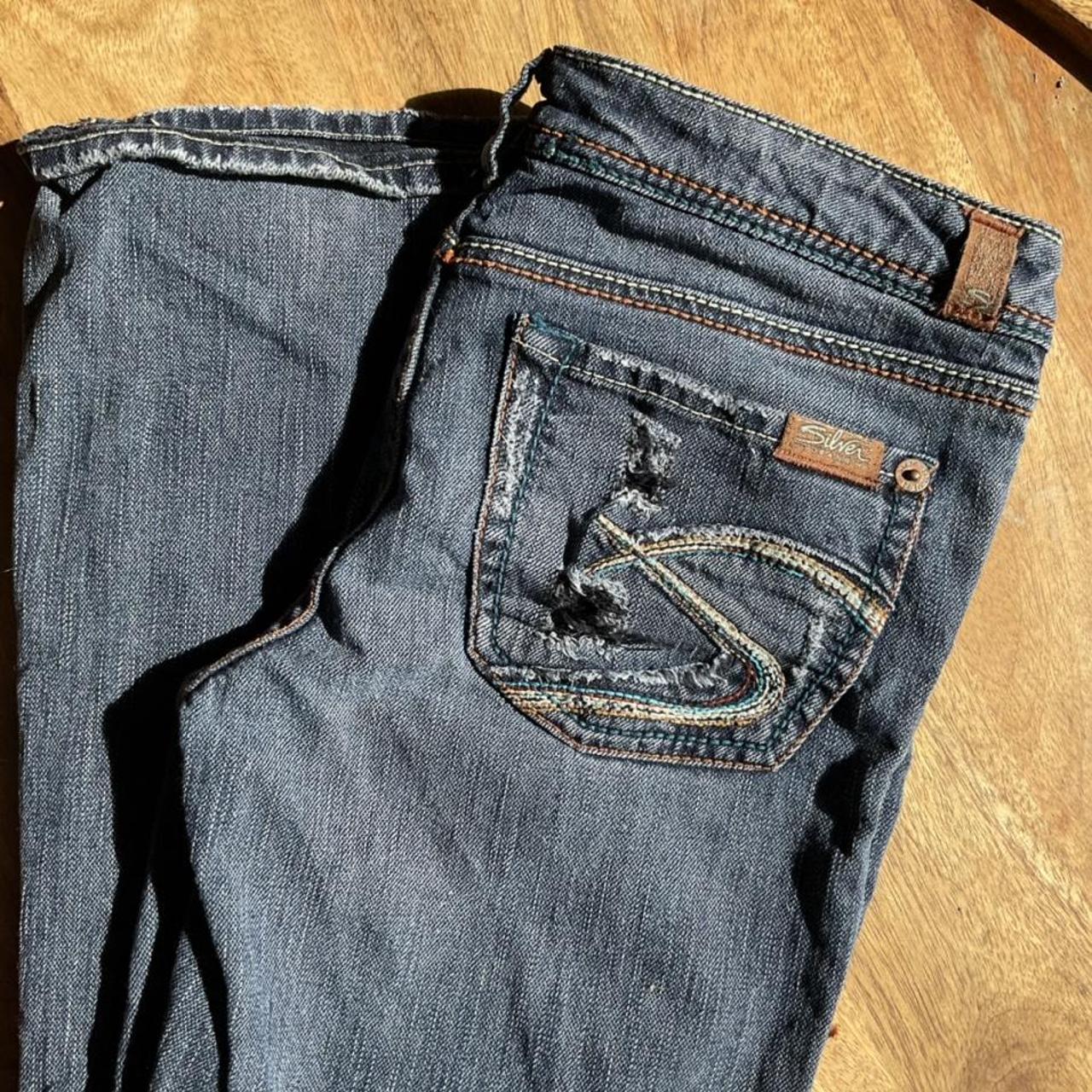 Low rise bootcut jeans from Silver Jean Co a Canada... Depop