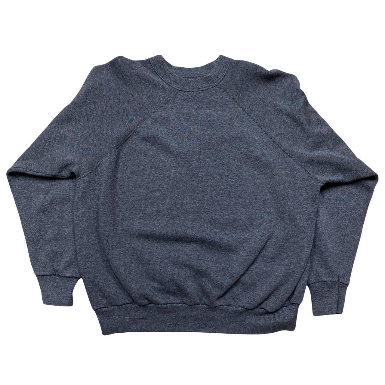 Tultex Men's Grey Sweatshirt | Depop