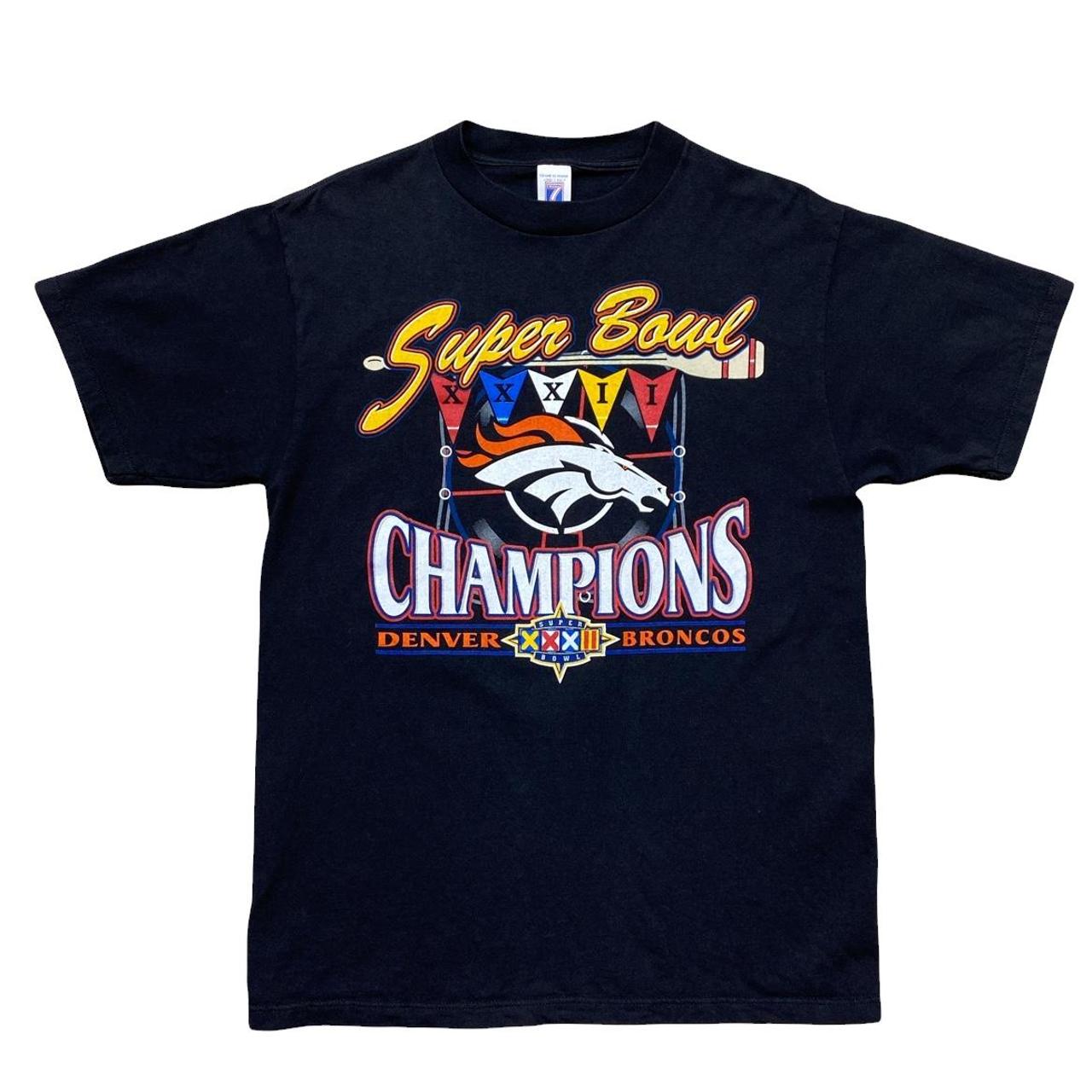 ☄️Vintage Denver Broncos Super Bowl XXIII Champions - Depop