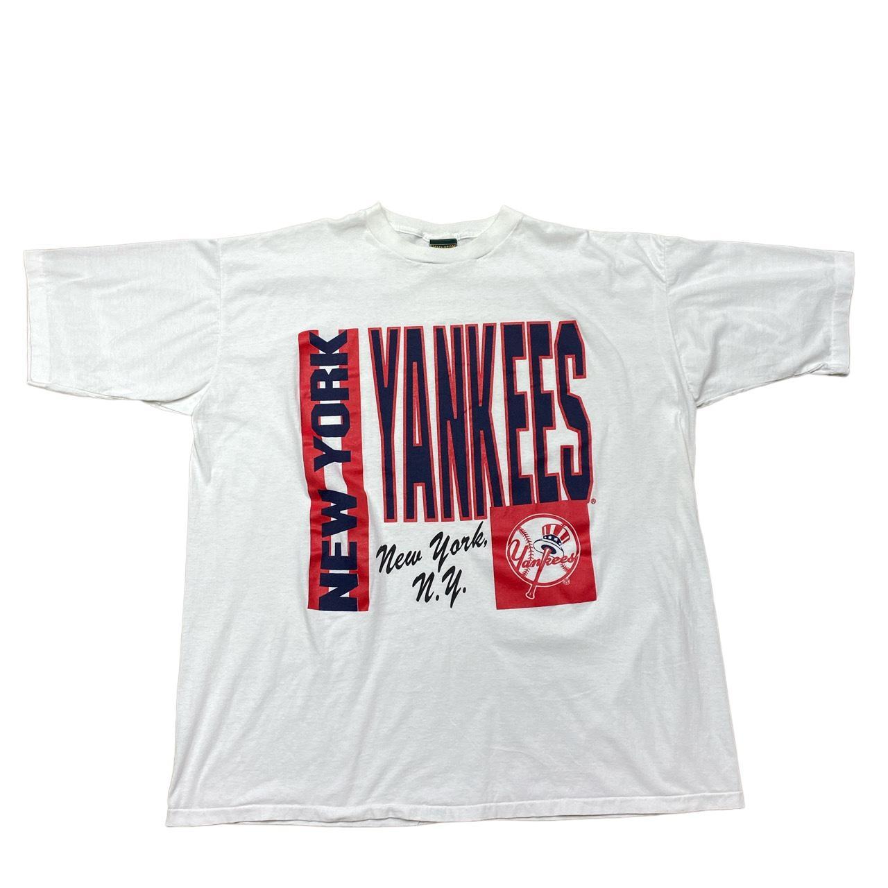 Mens Vintage New York Yankees T-Shirt Size XL Fully - Depop