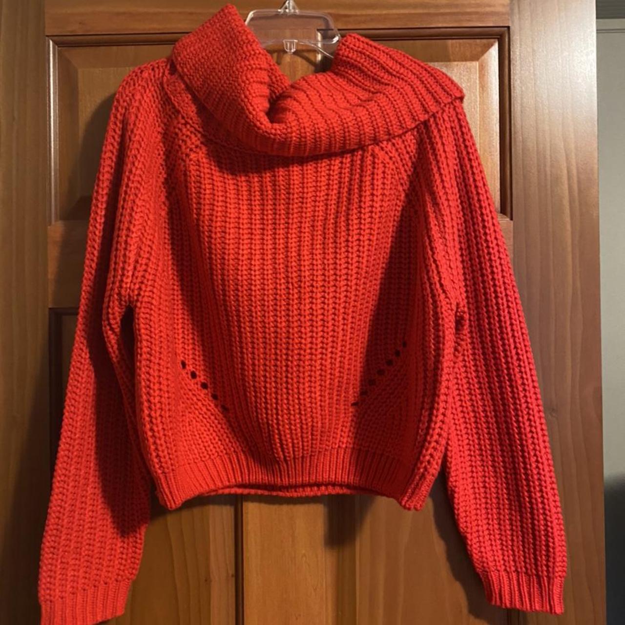 Product Image 1 - Red off the shoulder sweater