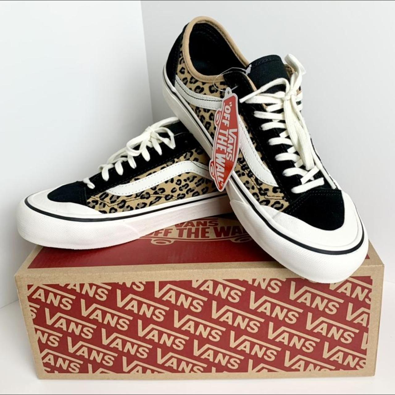 vans style 36 leopard