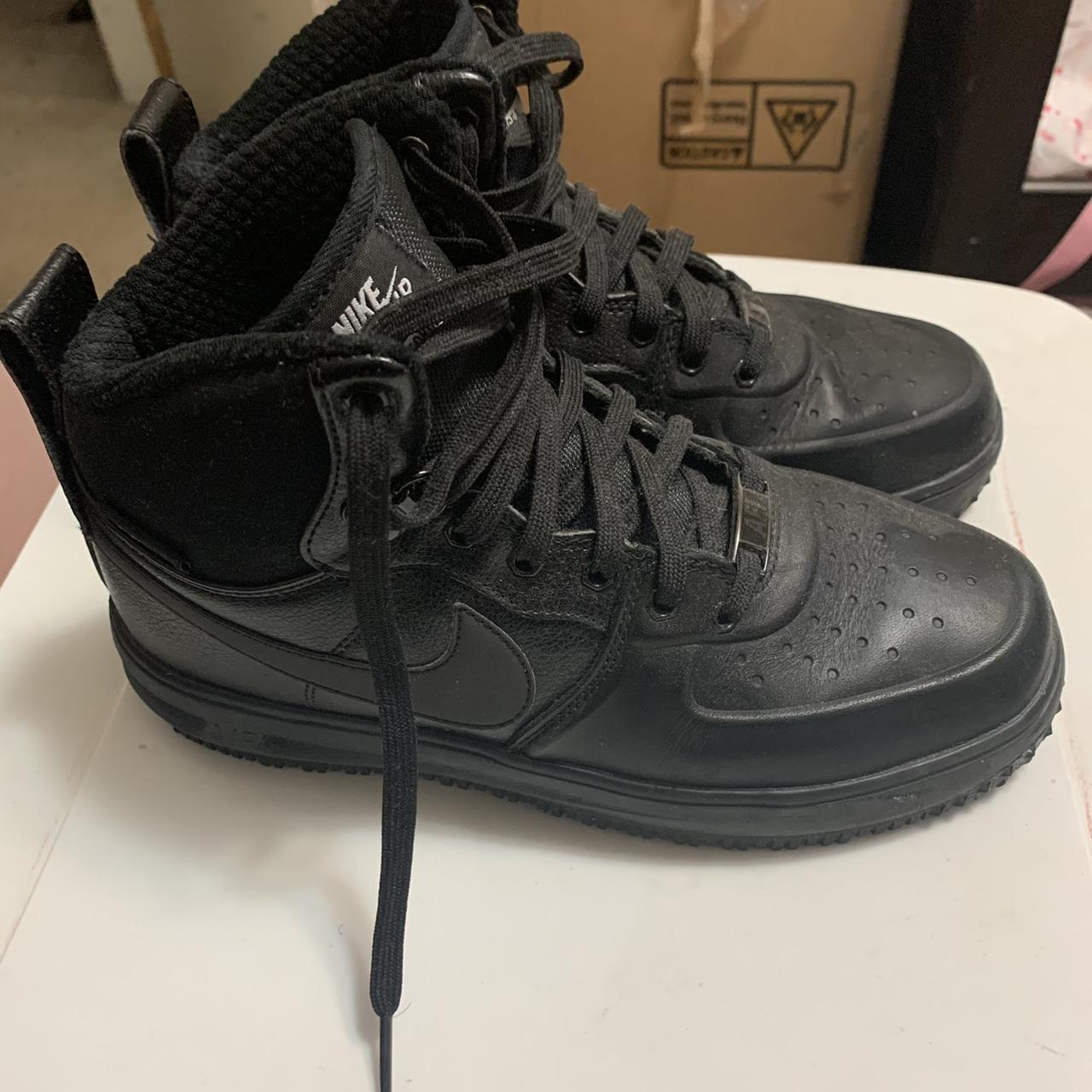 high top air forces black