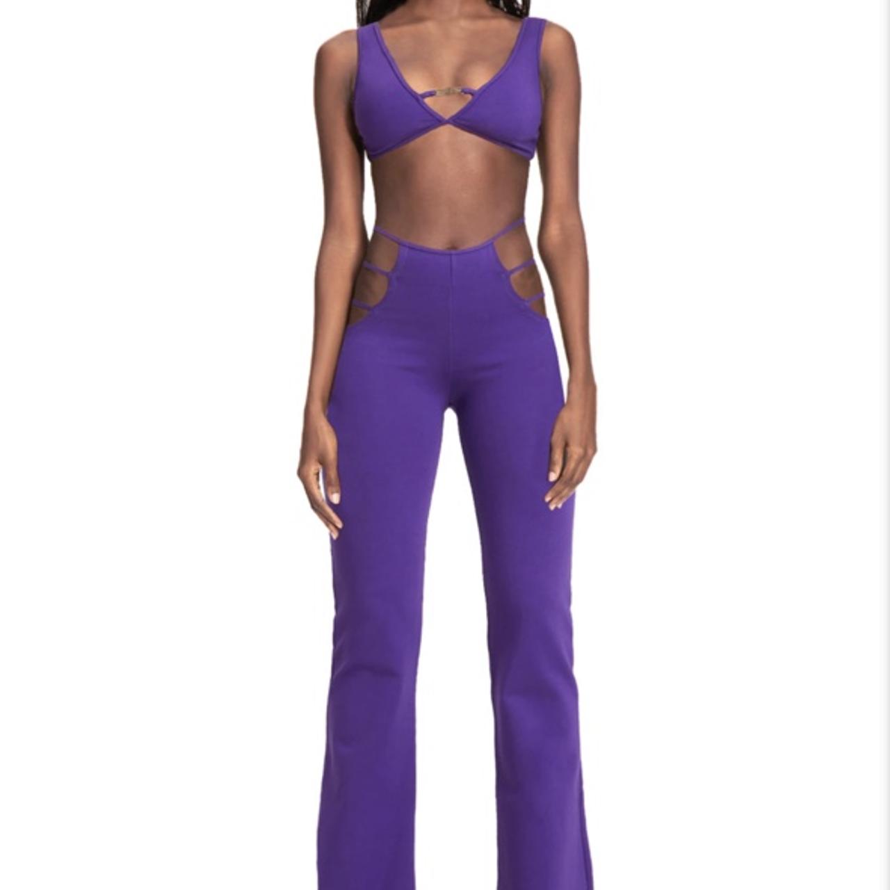 lucid pants purple