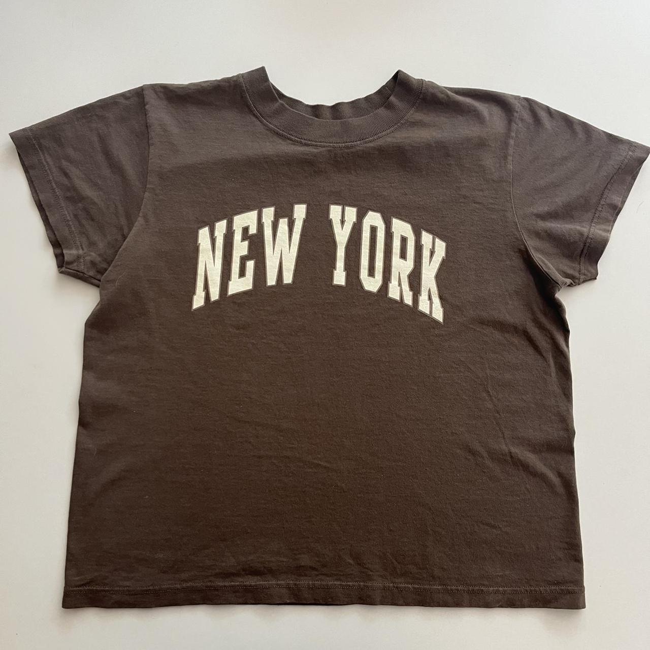 Brandy Meville New York t-shirt! I love this top,... - Depop