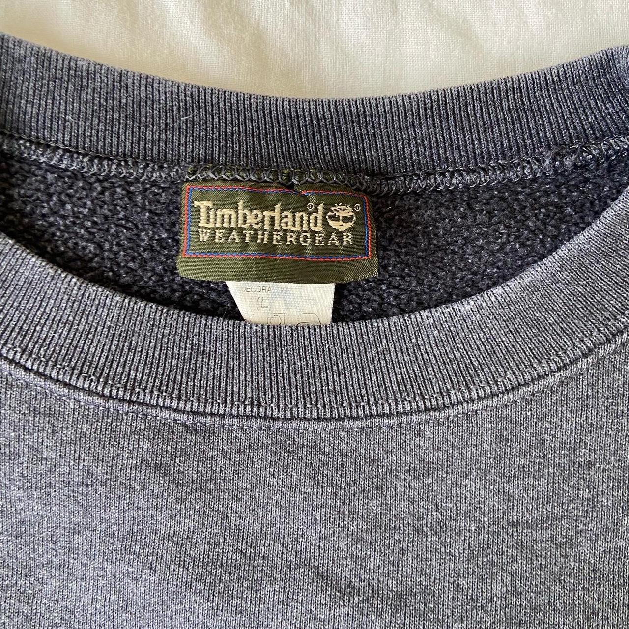 Timberland Men's Grey and Red Sweatshirt (4)