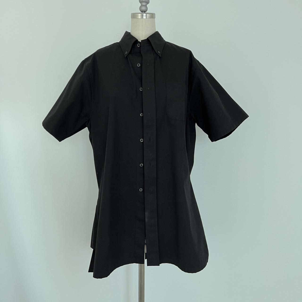 #Prada black camicia shirt size 39 EU RRP:... - Depop