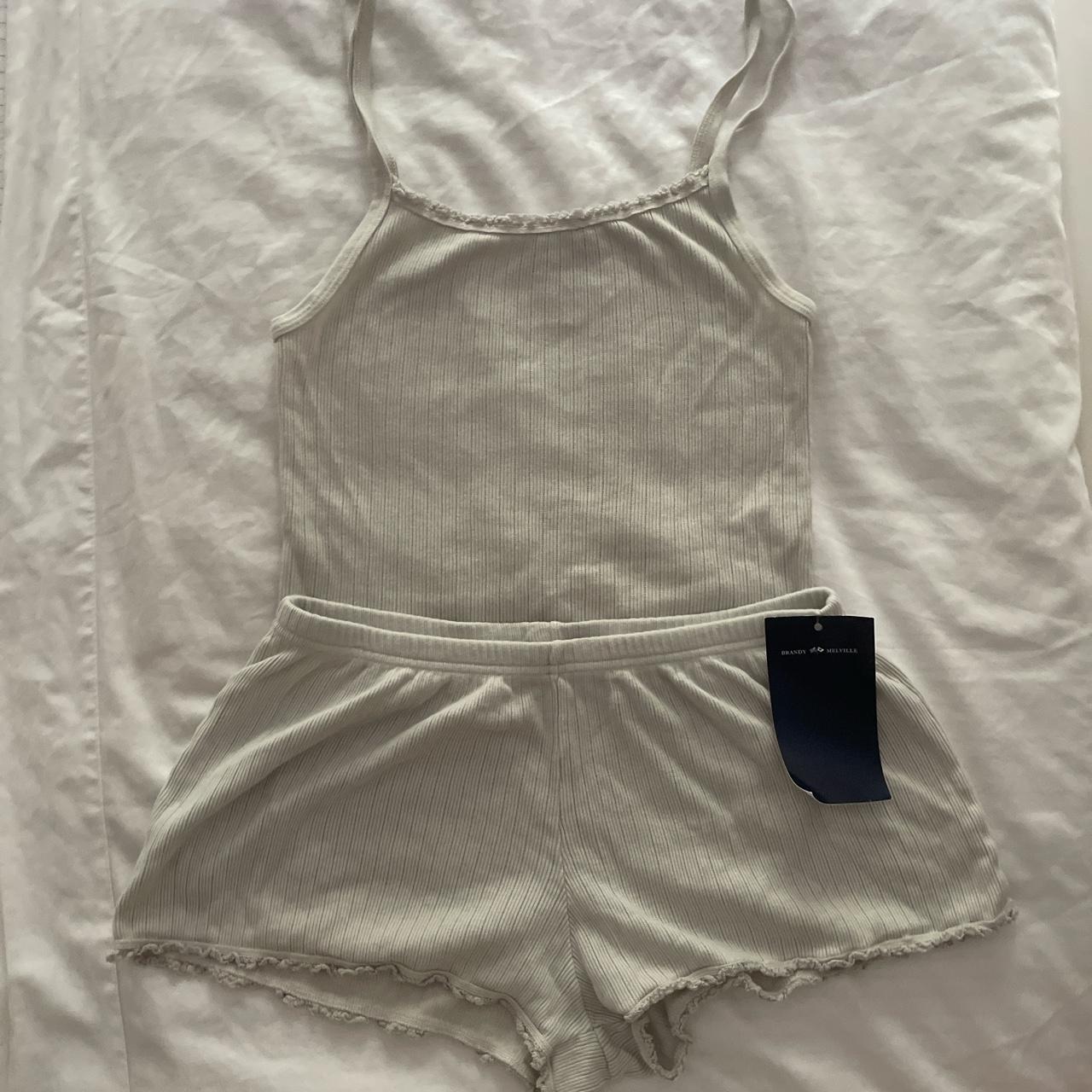 Brandy Melville Set! Includes: - Belle Rib Lace... - Depop