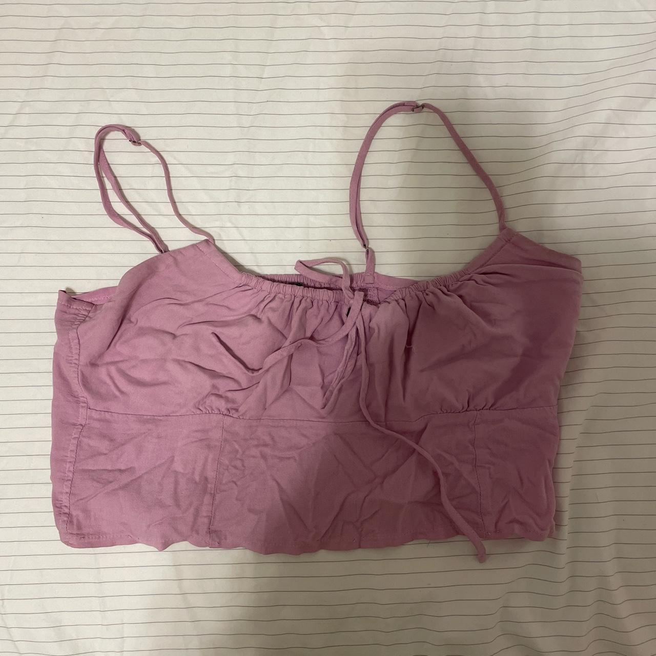 Brandy Melville pink Jennifer top! Never worn Rare... Depop