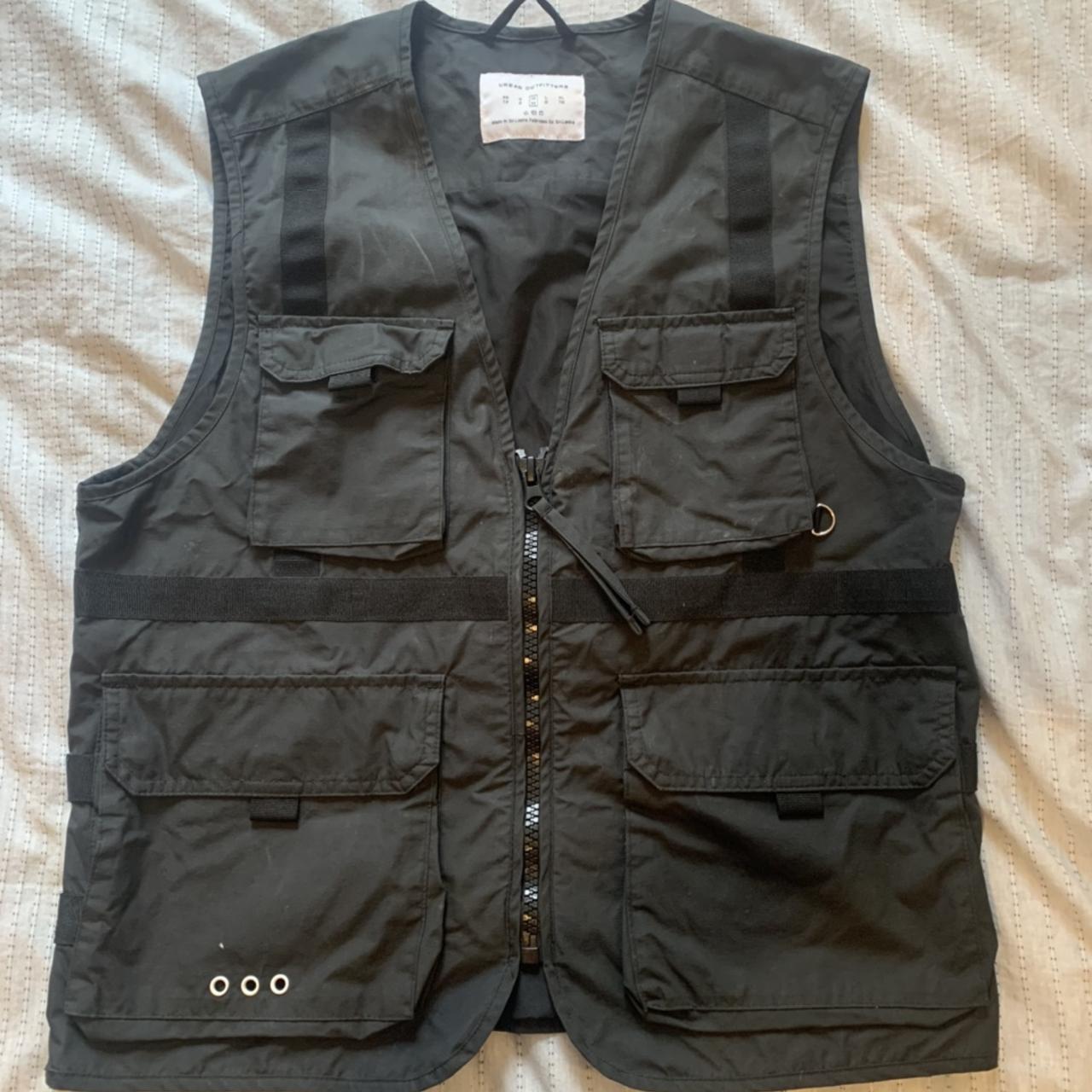 Urban outfitters military utility vest - size... - Depop