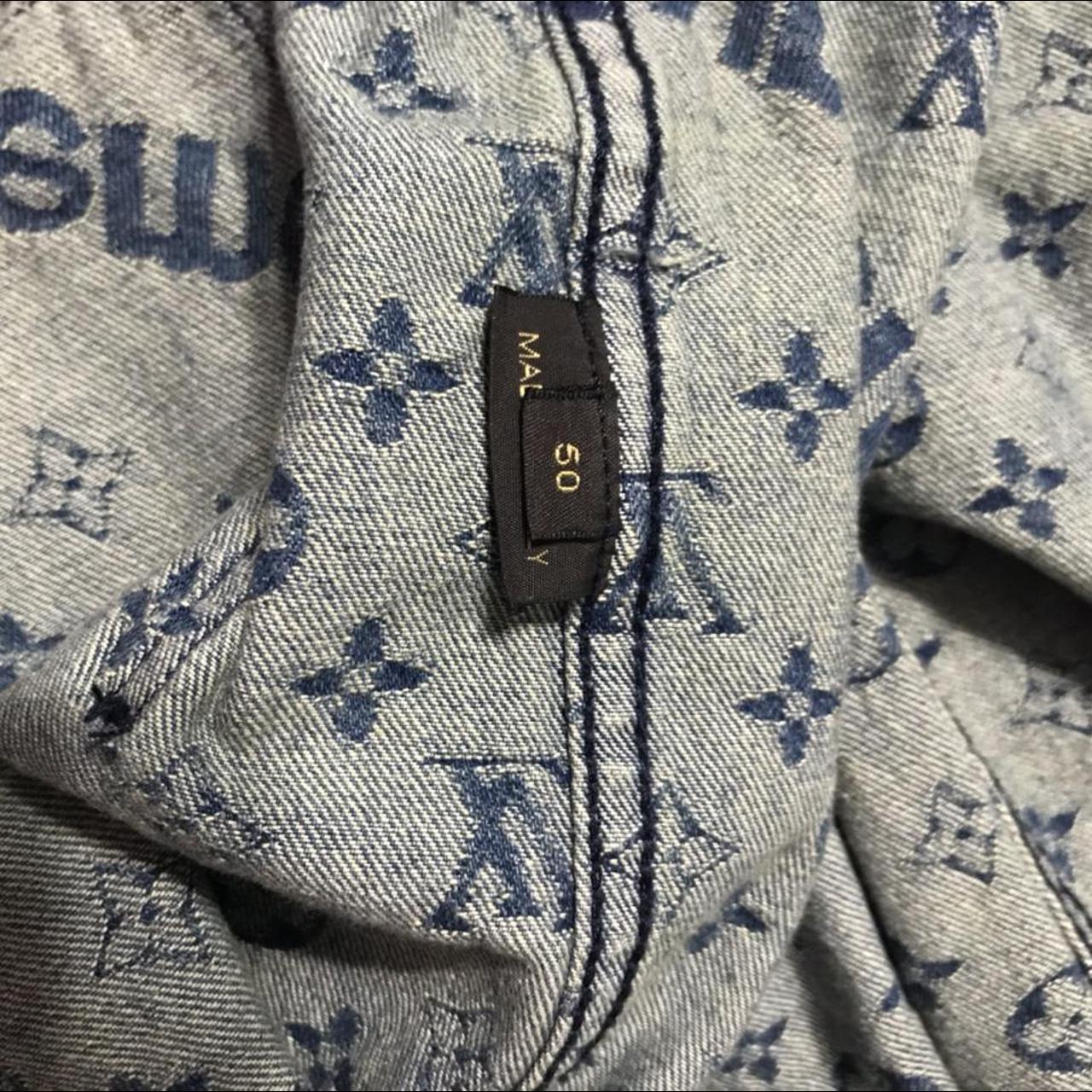 LOUIS VUITTON x SUPREME DENIM JACKET Now up for | Depop