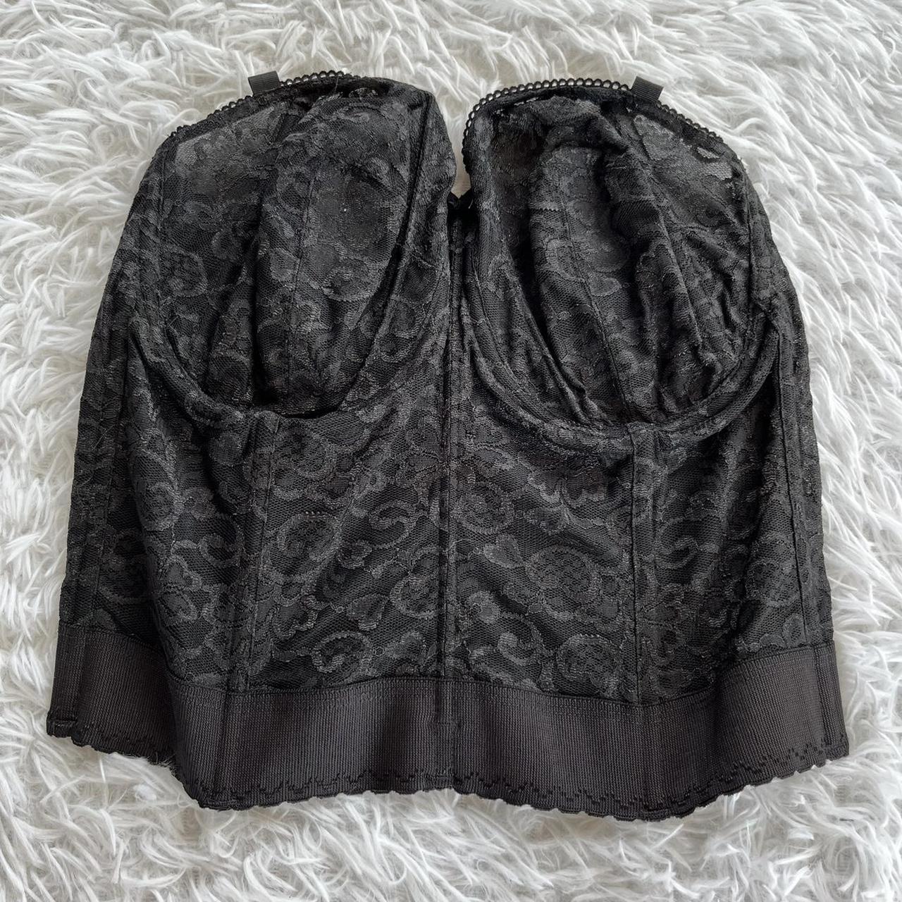 Product Image 1 - black lace detail corset size