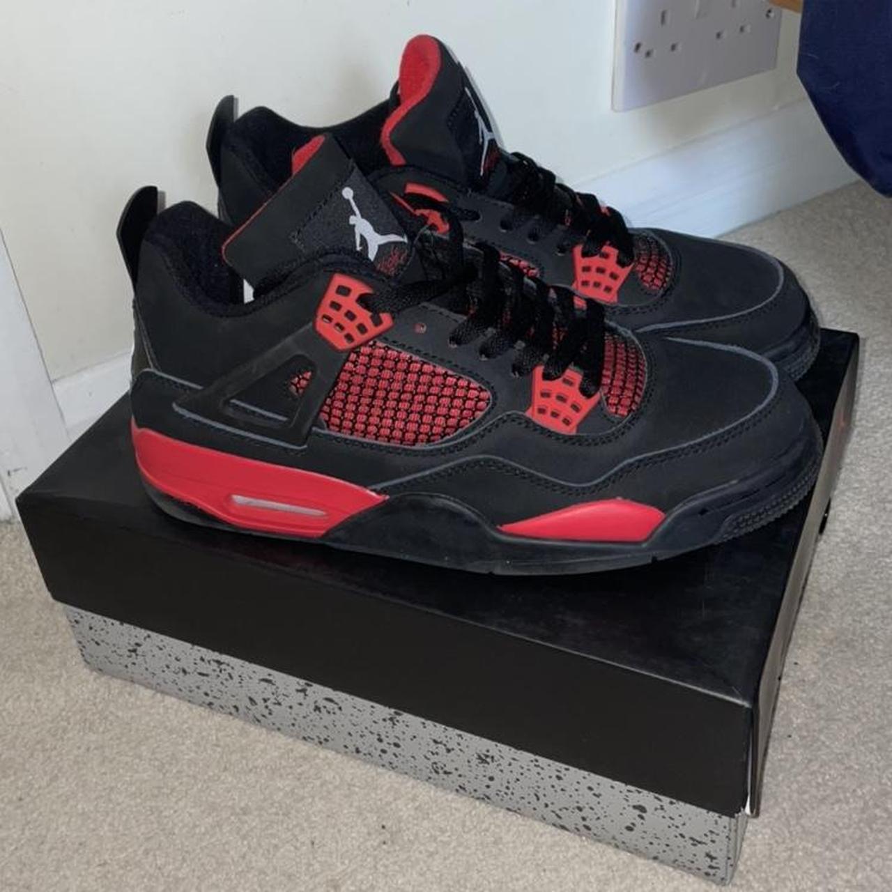 Jordan 4 thunder reds Brand new - never... - Depop