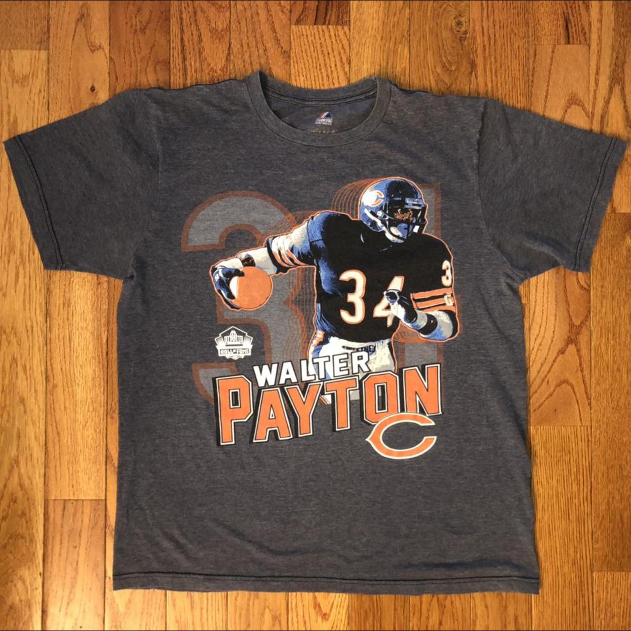 Walter Payton Chicago Bears Navy Jersey