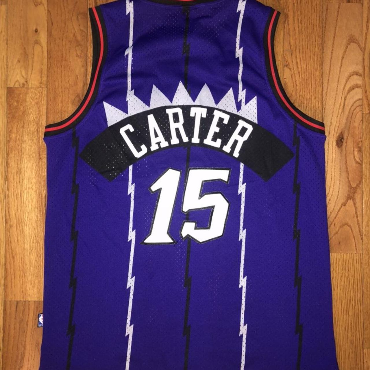 Vintage Nike Stitched Vince Carter Toronto Raptors Jersey Size 48