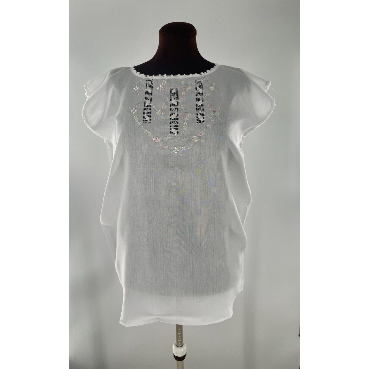 Charlott Women's White Vest (2)