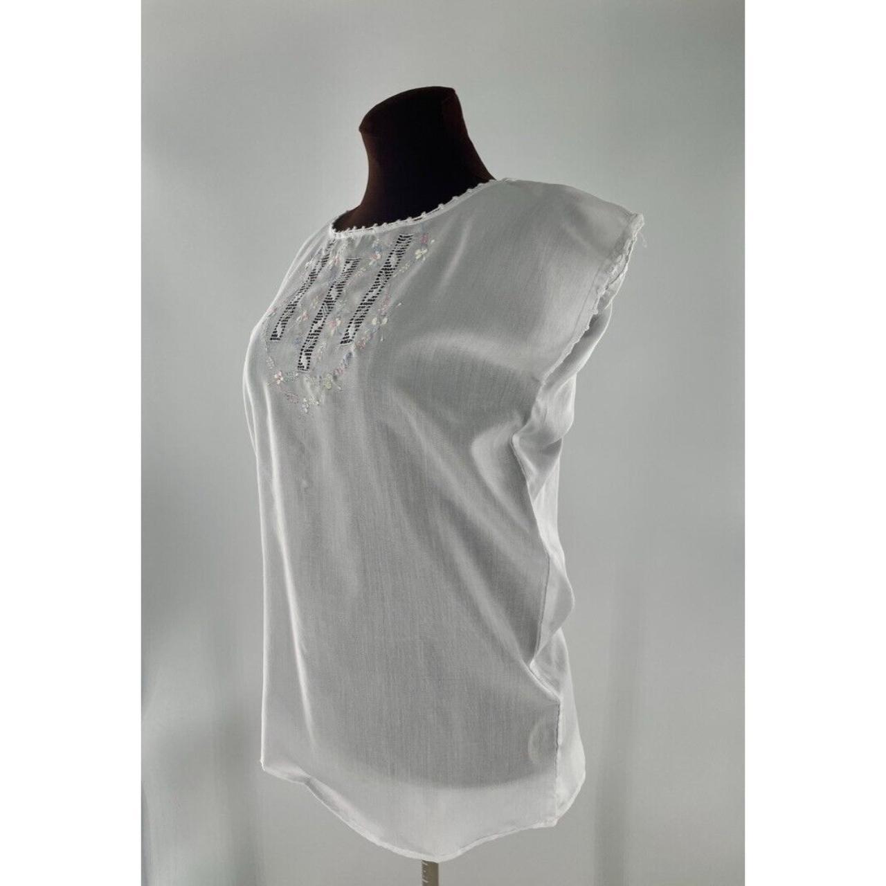 Charlott Women's White Vest (4)
