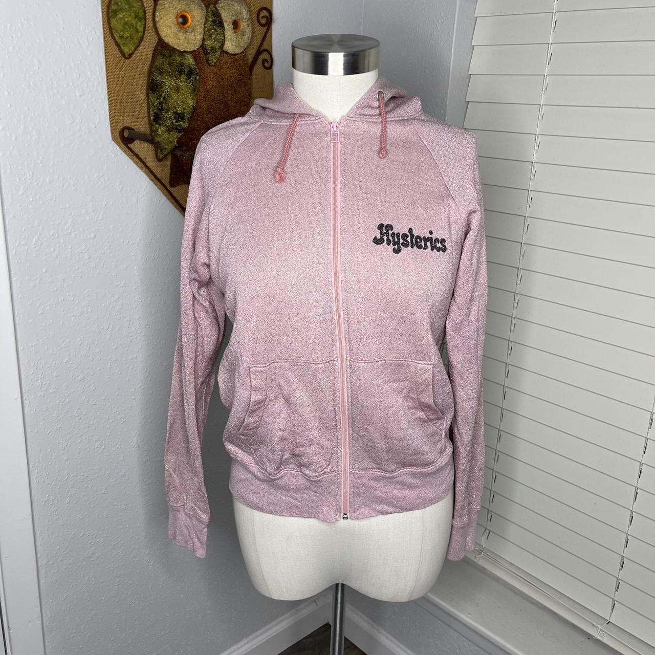 90s Vintage Glitter Zipup Hoodie By Hysteric Depop   P0 