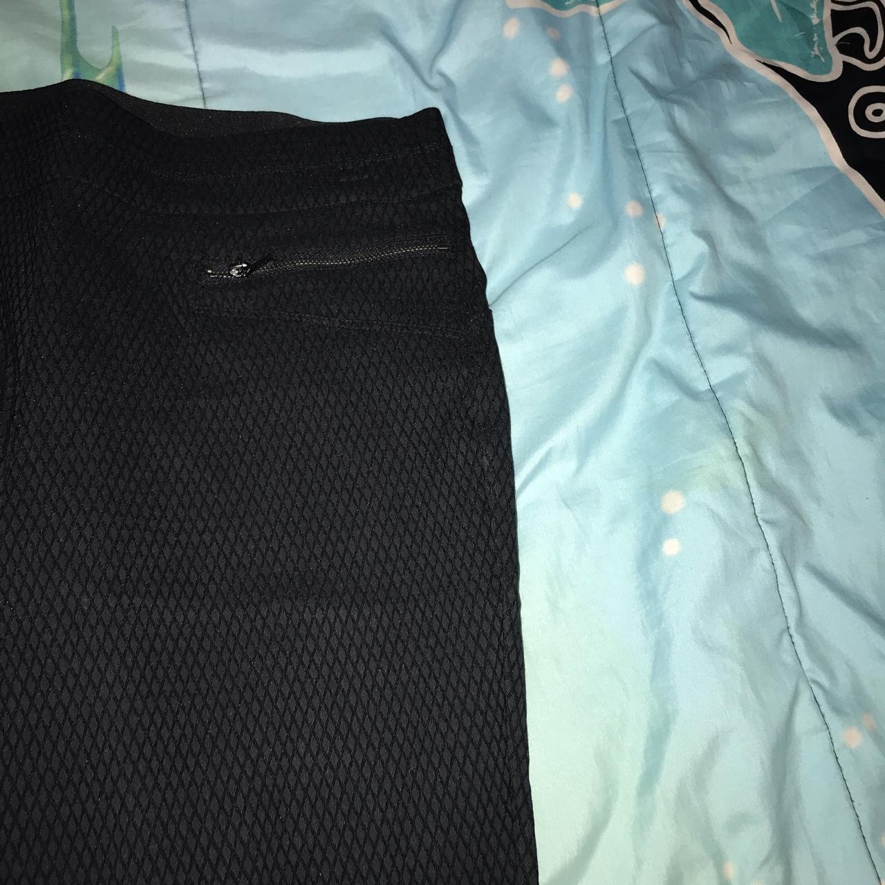 Black dress pants with zipper front pockets . Never... Depop