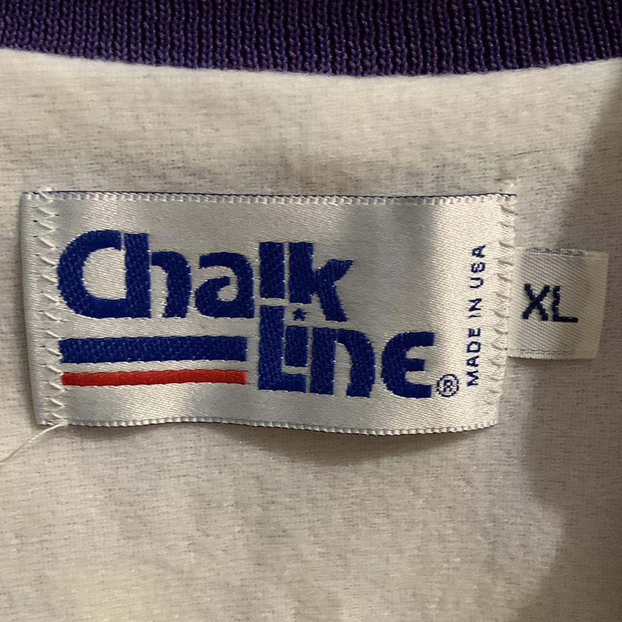 RETRO CHALK LINE NBA LAKERS JACKET please send... Depop
