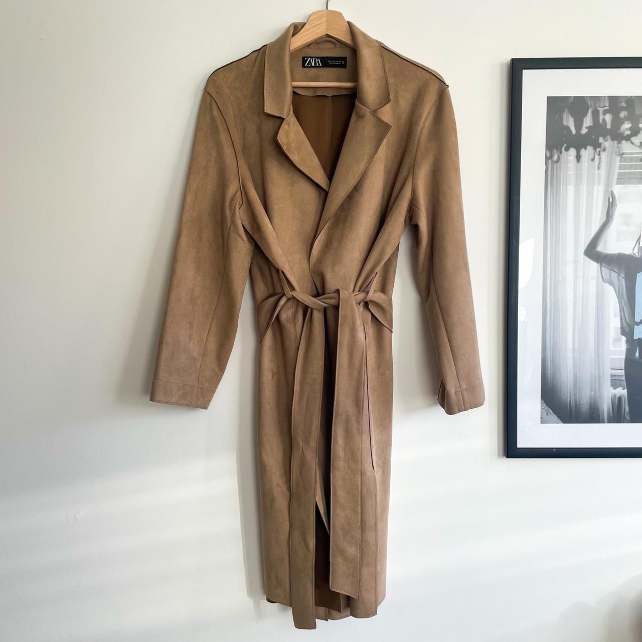 Zara camel coat Size L Nerer worn (without tags) No... Depop