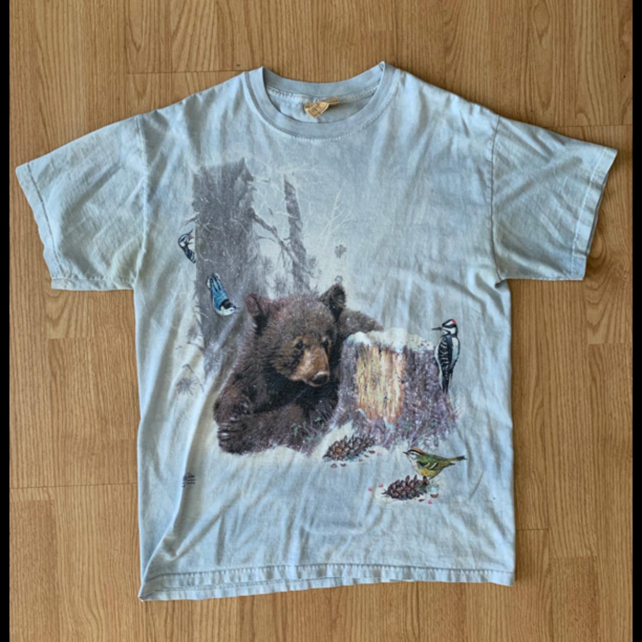 Adorable Bear Shirt Medium - Depop