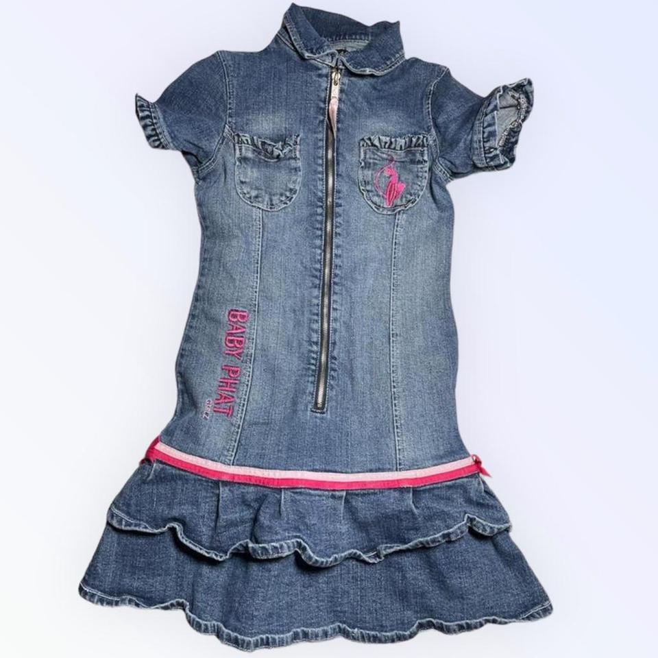 Baby phat shop denim dress