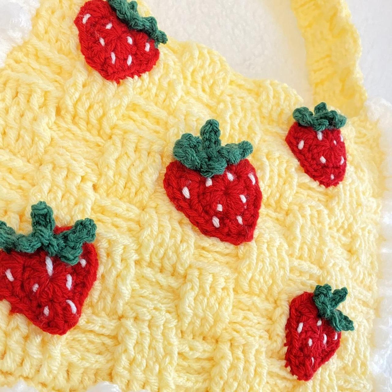 🍓 Strawberry Picnic Purse 🍓 Handmade by me and... Depop