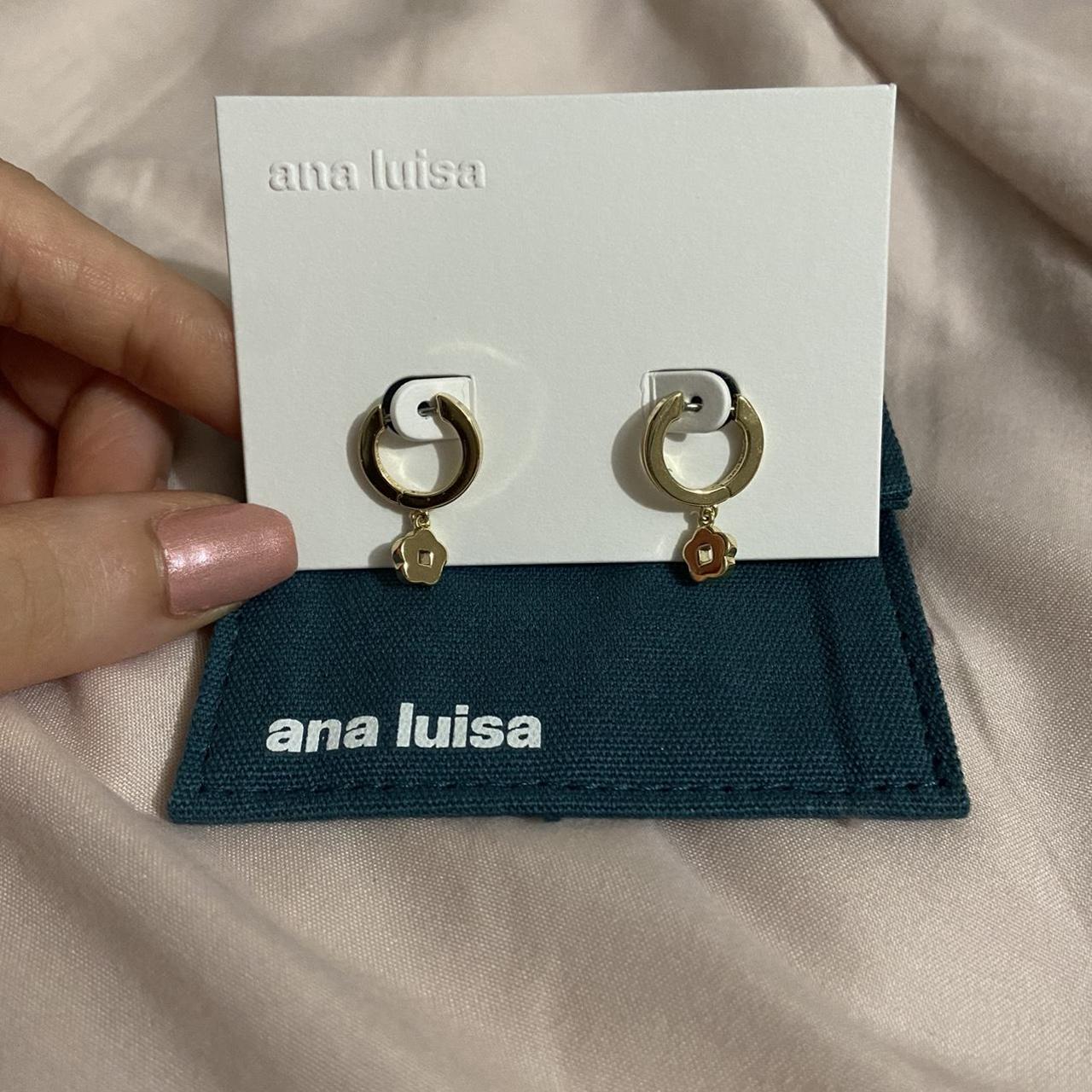 Ana Luisa Beauty Within Hoops Gold earrings... Depop