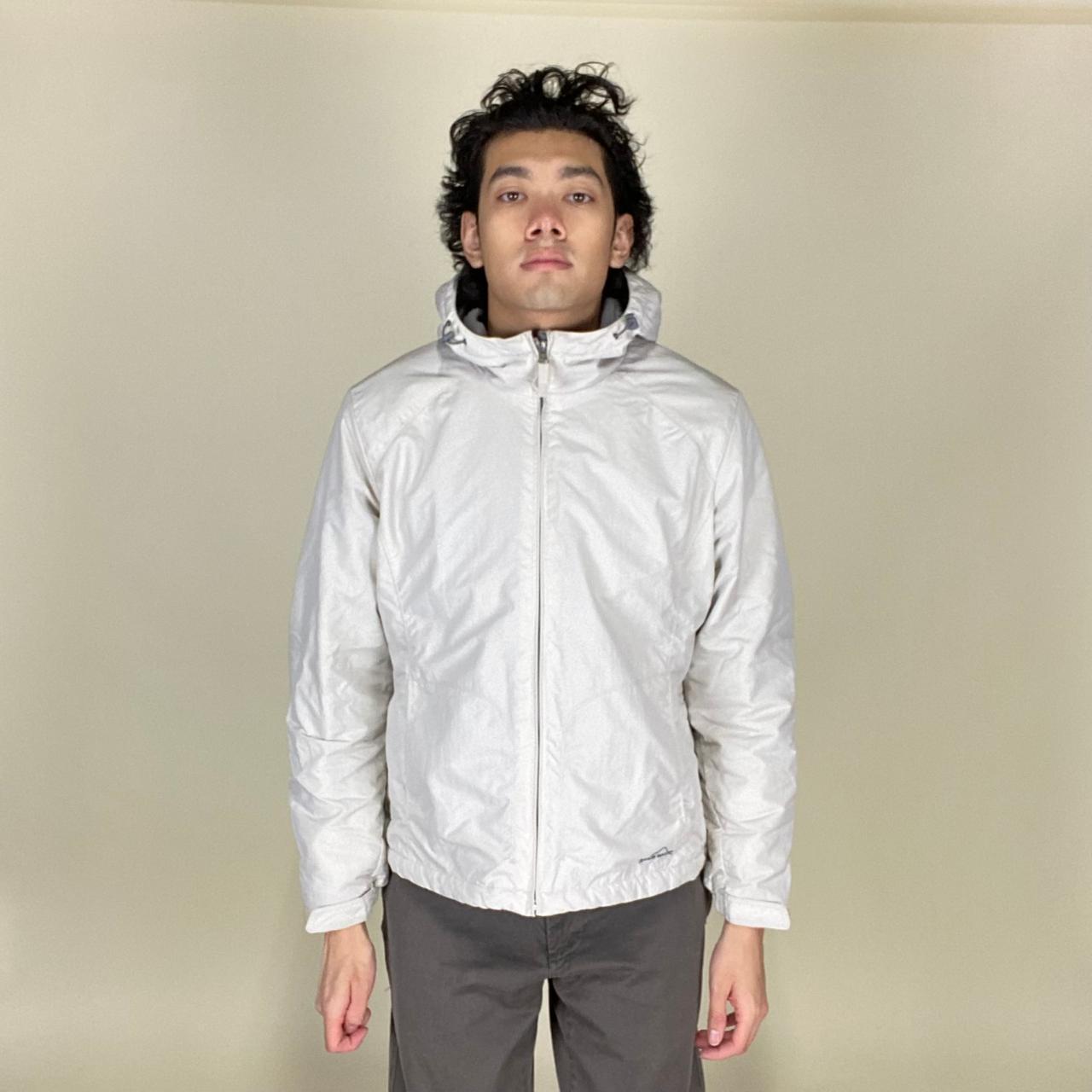 eddie bauer fleece lined jacket