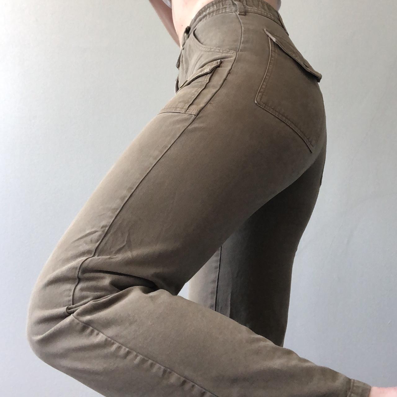 brandy melville cargo pants!! literally the perfect... - Depop