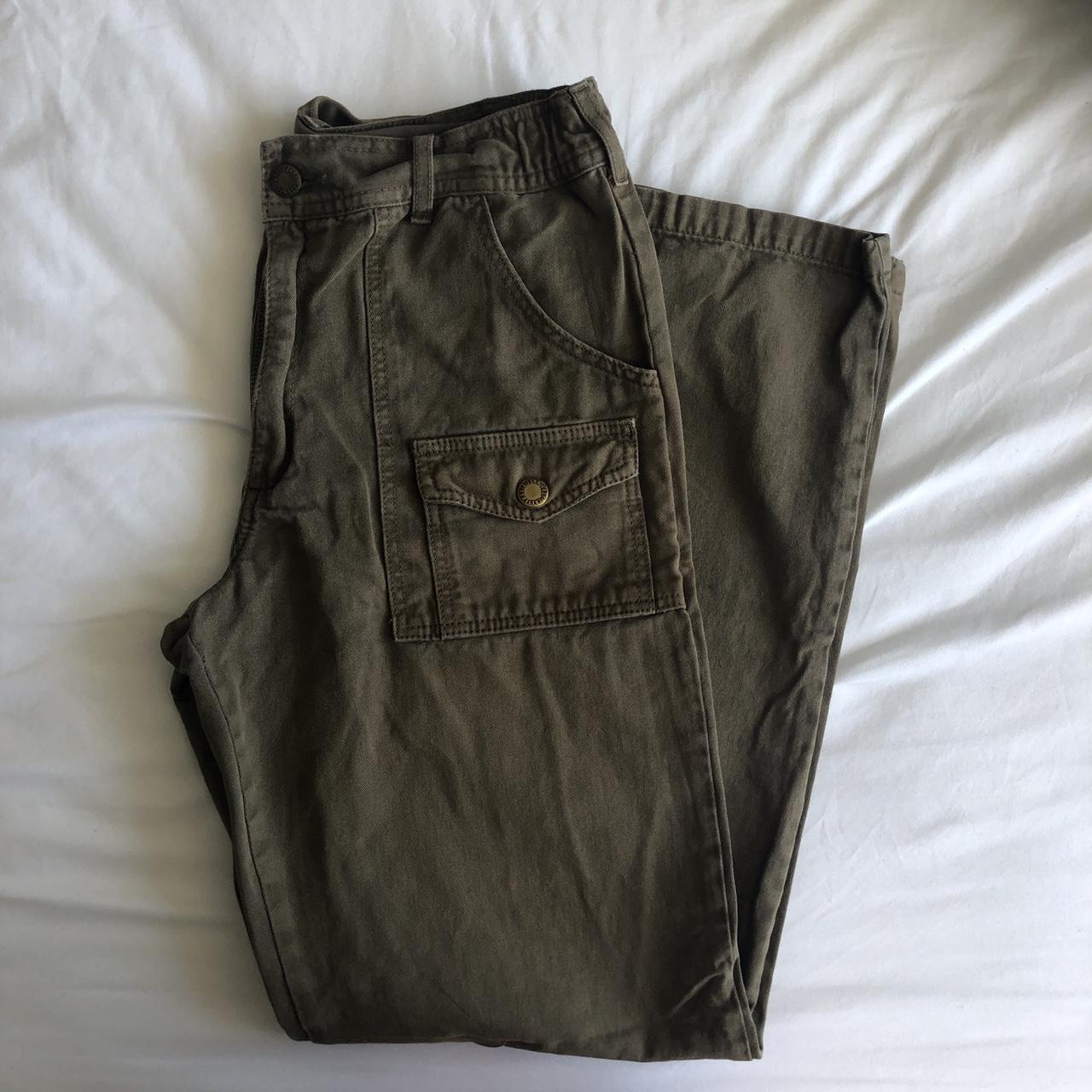 brandy melville cargo pants!! literally the perfect... - Depop