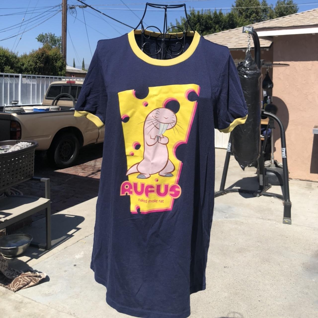 Kim Possible Rufus the naked mole rat shirt Large... - Depop