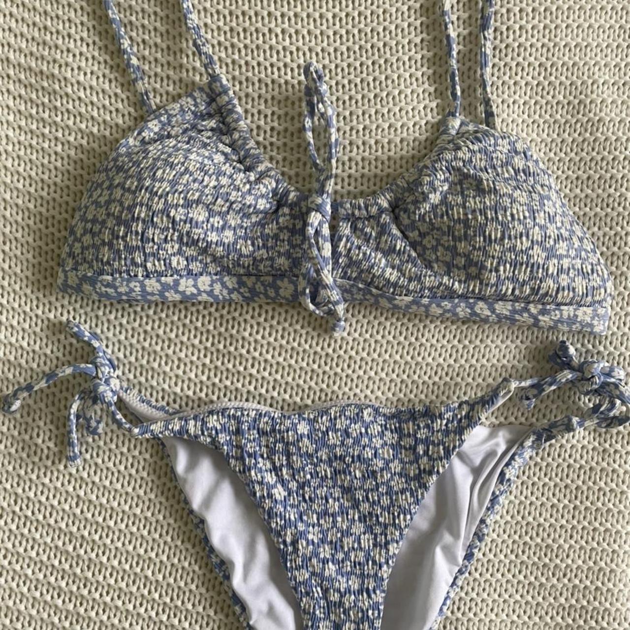 Cotton on bikini top+ bottoms, can purchase... Depop
