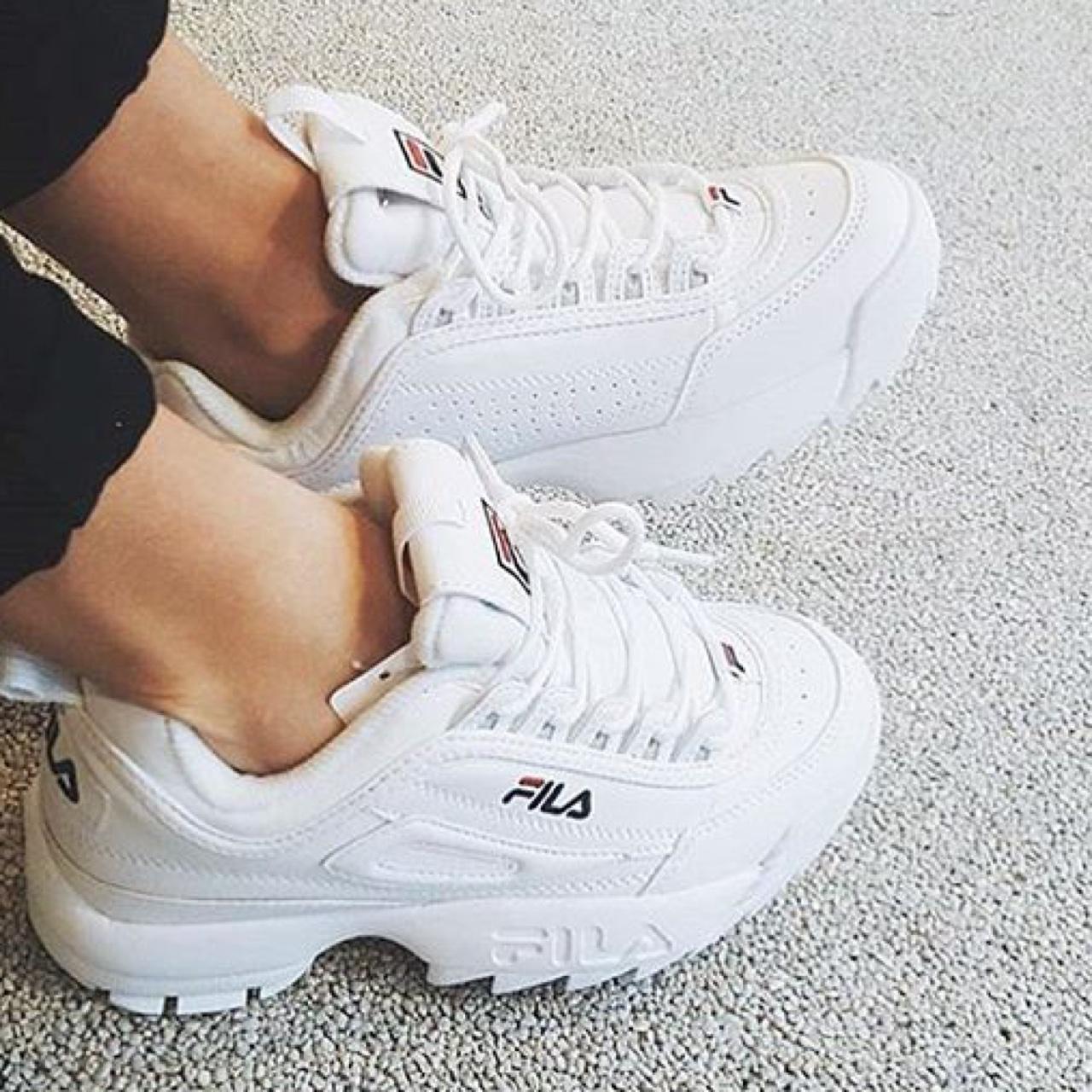 fila platform boots
