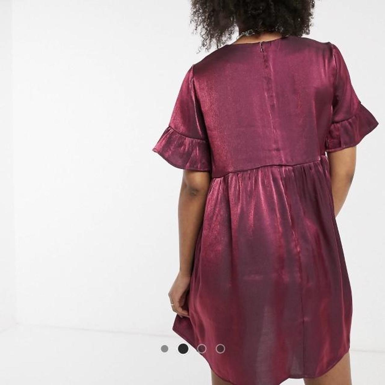Lola May Women's Pink and Burgundy Dress (3)