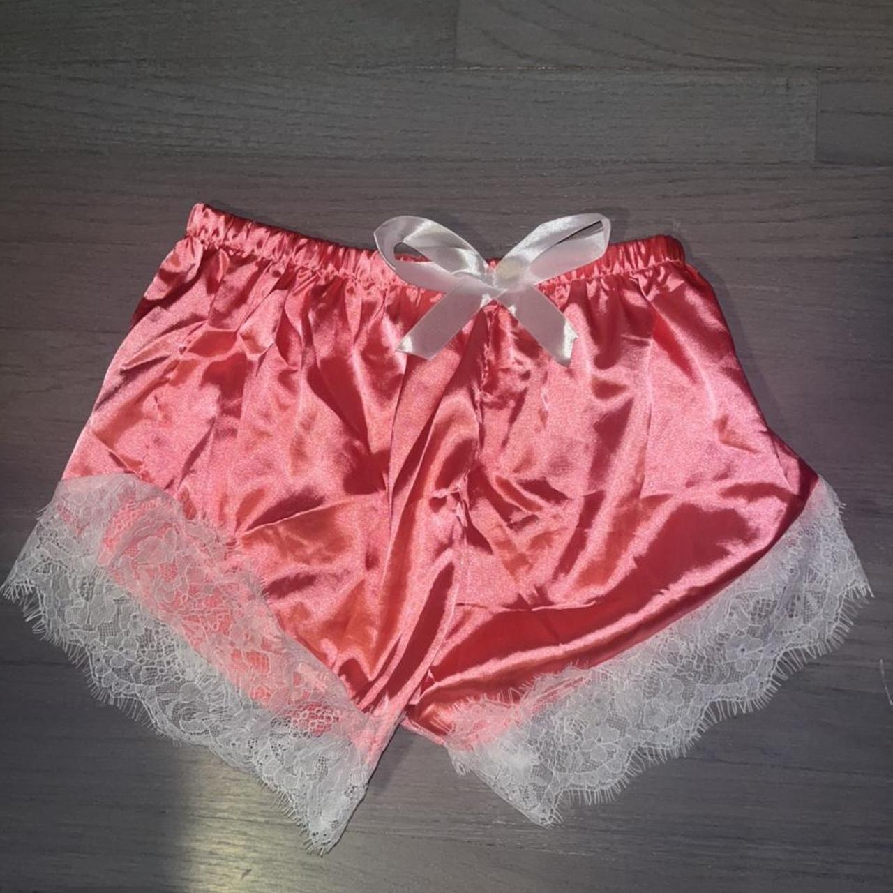 Product Image 1 - adorable coral colored satin and