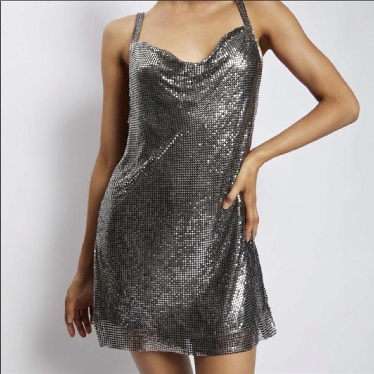 MESHKI chain mail mesh dress. Brand new ...