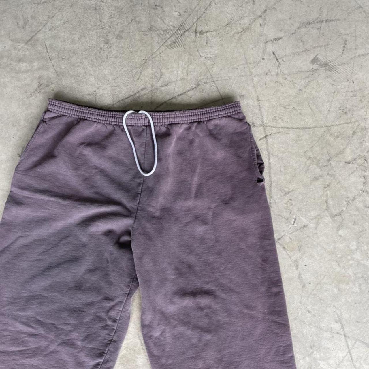 vintage brown baggy sweatpants size xxl... - Depop