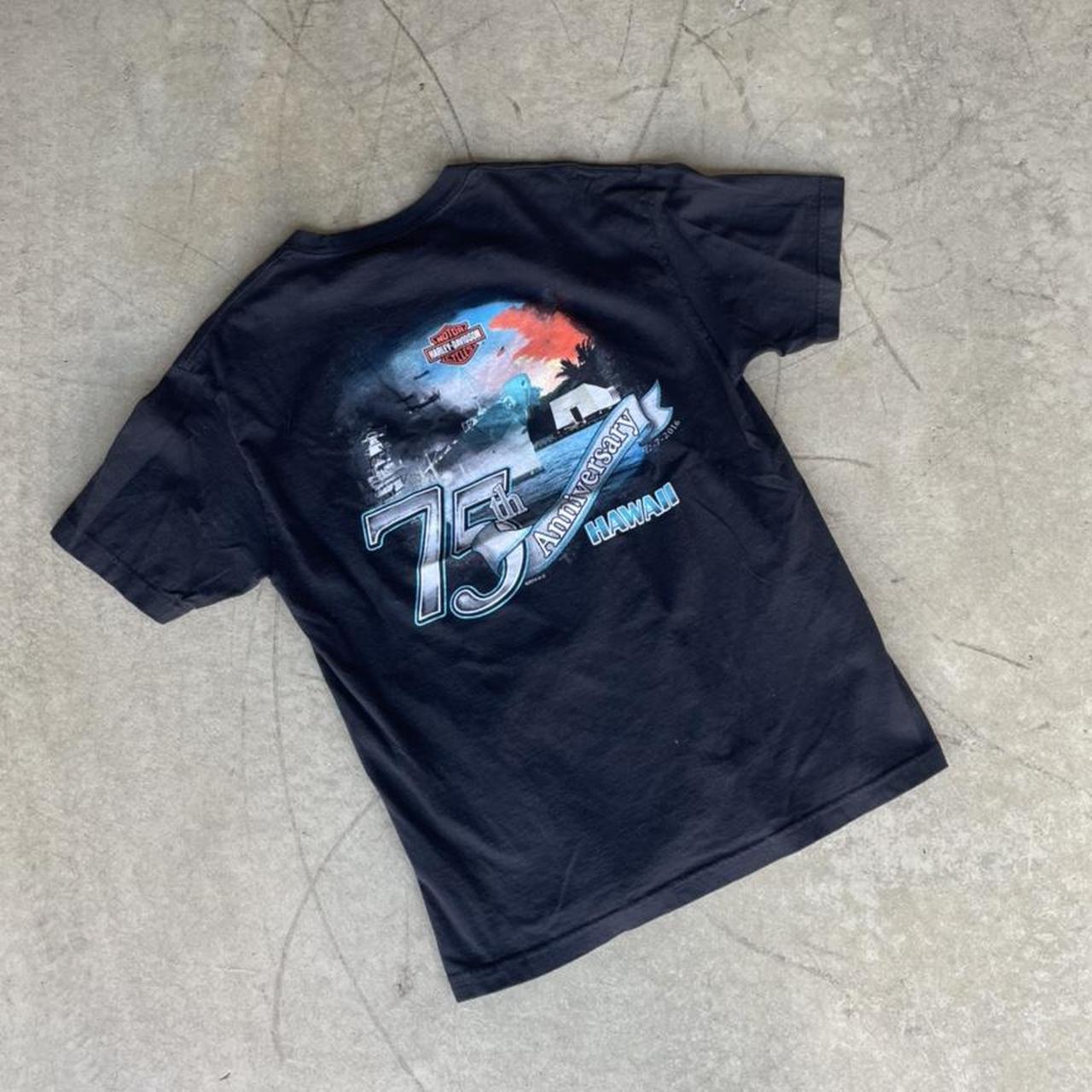 vintage harley davidson hawaii t shirt size large... - Depop