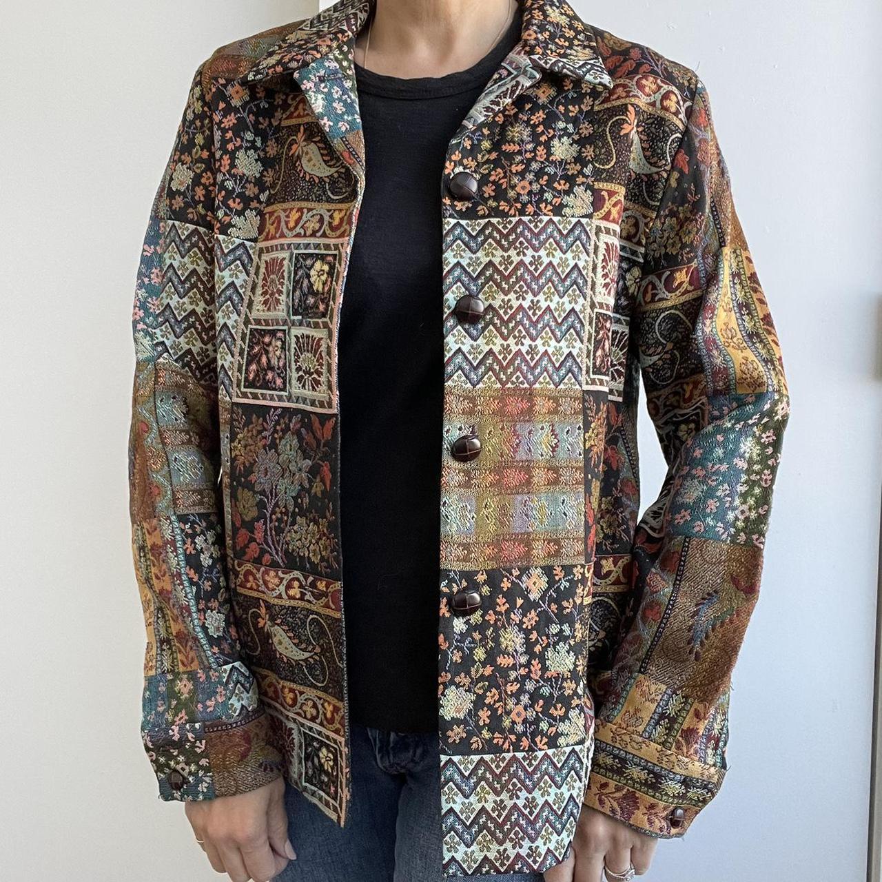 tapestry blazer