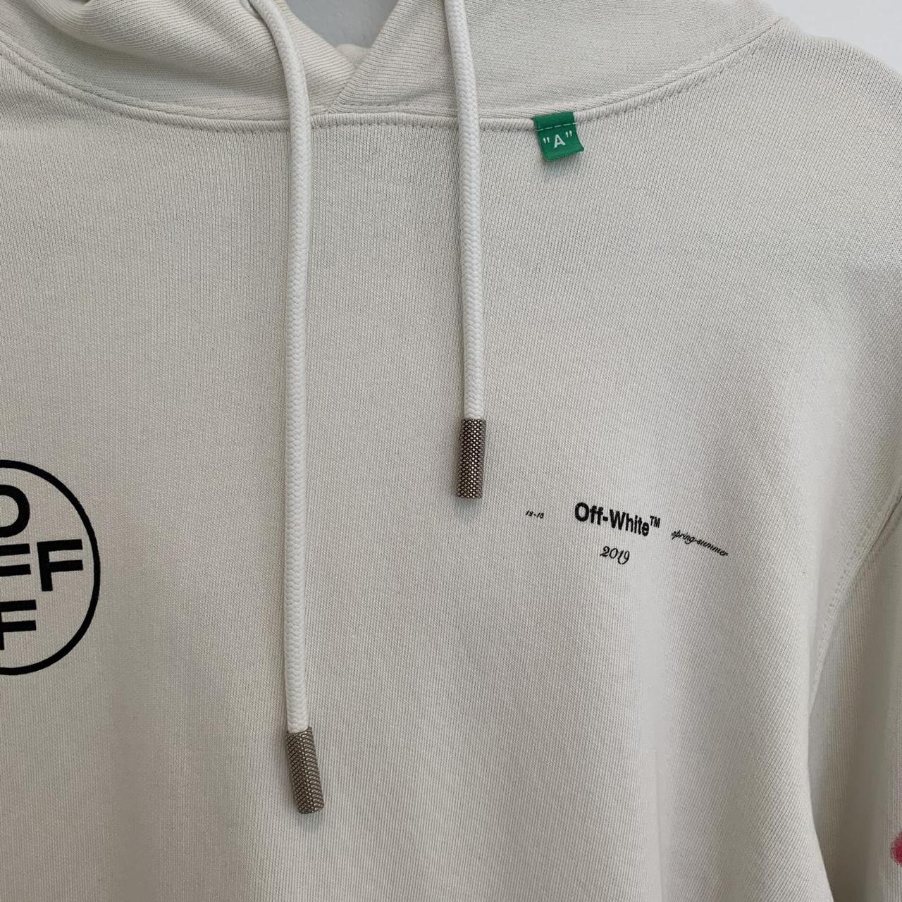 Off white hoodie on sale impressionism