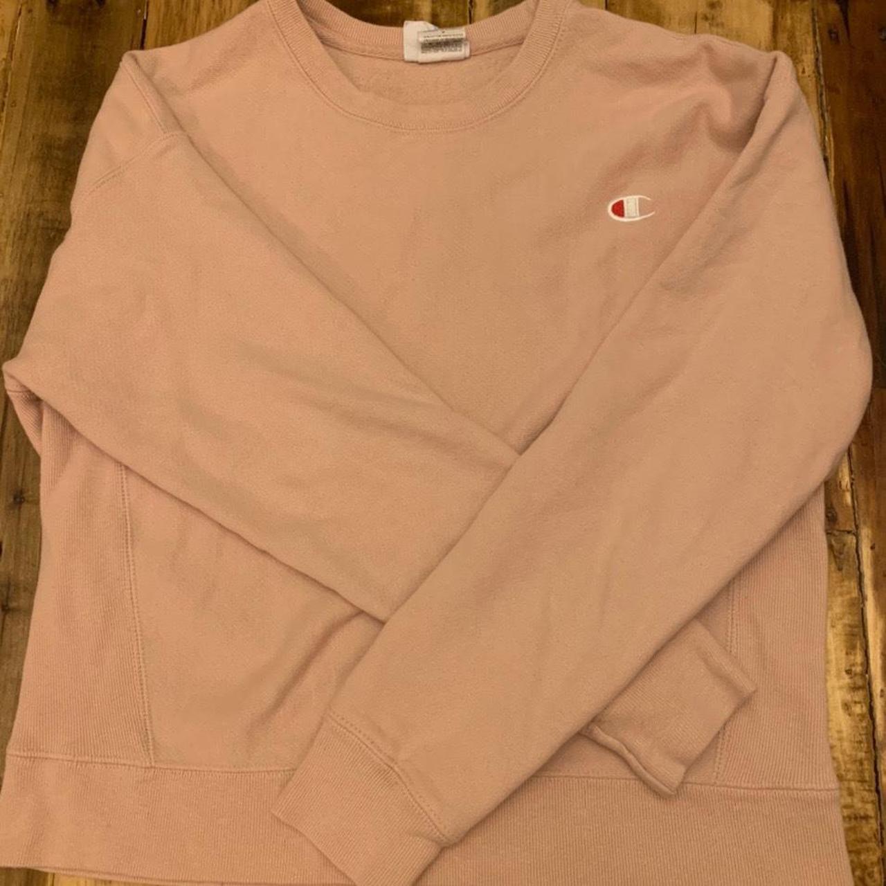 salmon champion crewneck