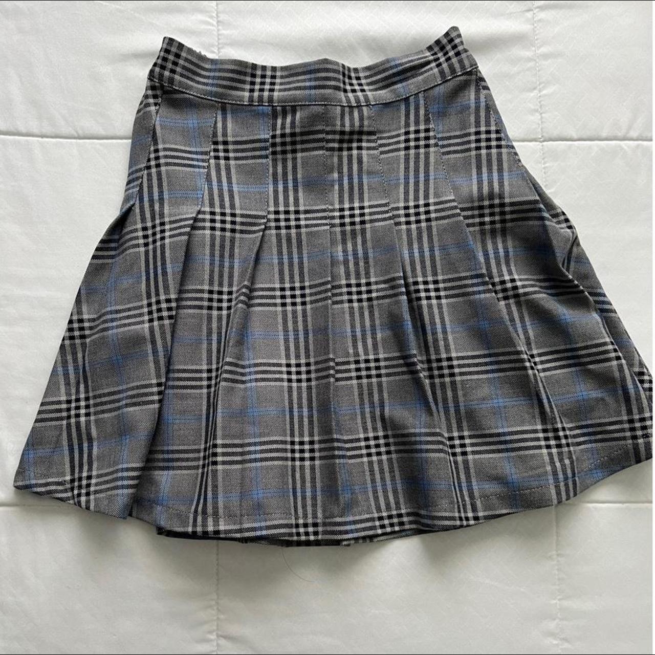 garage pleated skirt