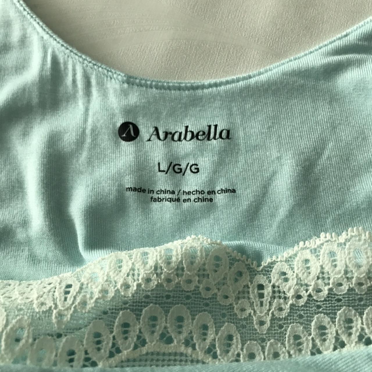 Arabella Women's Blue and Cream Pajamas (4)