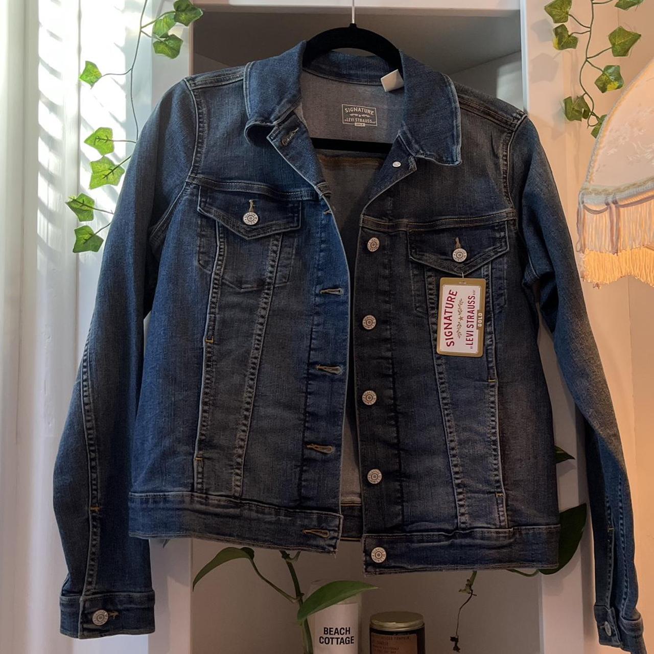 levi straus and co denim jacket brand new with tags... - Depop
