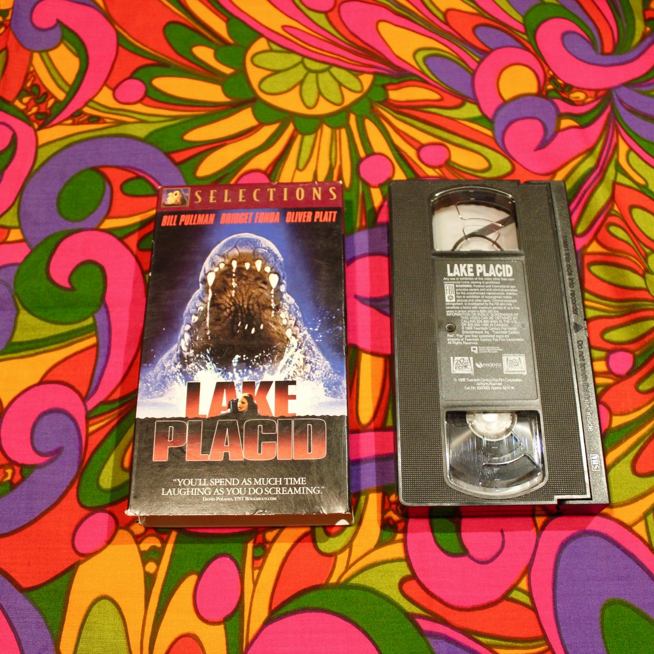 LAKE PLACID 1999 VHS 12 3 Shipping Horror Depop