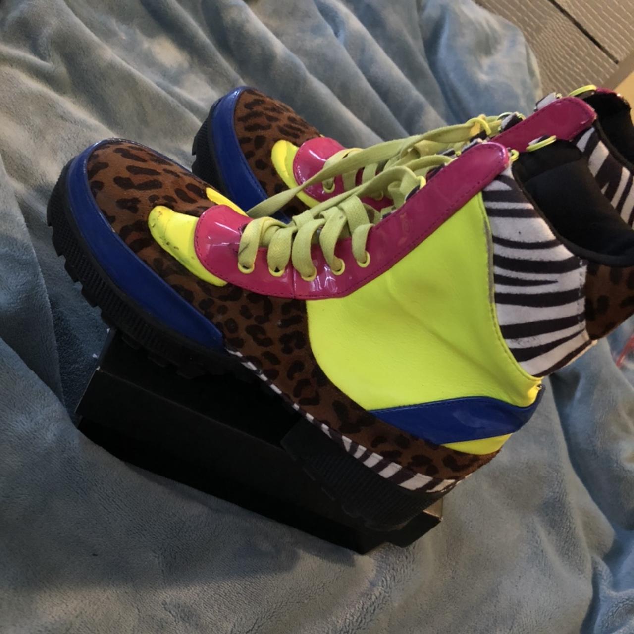 CAPE ROBBIN Cape Robbin Lace Up Lug Sole Chunky Heel... - Depop