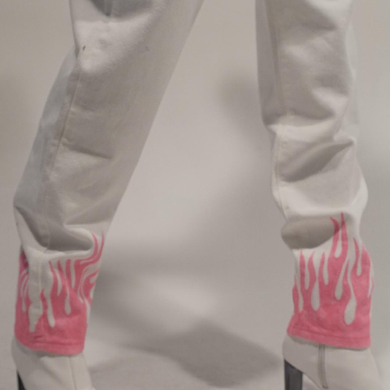 Pink store flame pants